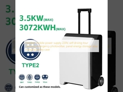 Fornitore di alimentazione mobile esterno 220V, auto guida, campeggio, emergenza pannelli fotovoltaici, deposito di energia, carrello di ricarica solare