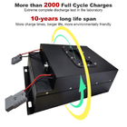 LiFePO4 Lithium Battery Custom AGV Robots Vehicles Battery Packs 24V 60V 72V 40AH 60AH 100AH Li-ion Battery