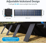 120W Foldable Portable Solar Charging Panel Monocrystalline Silicon For Camping