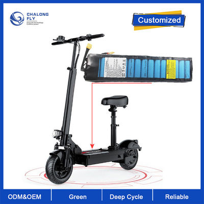 Batteria al litio LiFePO4 24V 36V 60V 72V 20AH 30AH 50AH 80AH OEM ODM Batteria elettrica ricaricabile agli ioni di litio LiFePO4