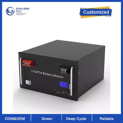 Batteria solare domestica del fosfato del ferro del litio di stoccaggio della batteria al litio del ODM 48V 100AH dell'OEM di potere del backup di batteria al litio LiFePo4