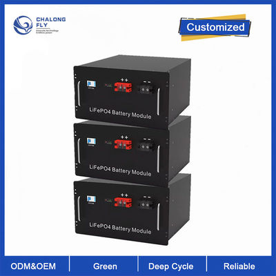 Batteria solare domestica ricaricabile profonda del fosfato del ferro del litio di stoccaggio del ODM 5KW 10KW dell'OEM del ciclo della batteria al litio LiFePo4