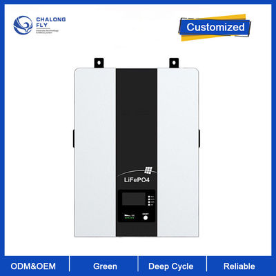 LiFePo4 sistema di memorizzazione fissato al muro di energia solare del ODM dell'OEM del pacchetto di sostegno 5KW 10KW della batteria della casa della batteria al litio 48V 100AH