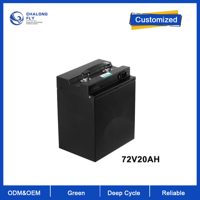 Litio su ordinazione Ion Battery LiFepo4 del pacchetto 72V 20ah 80ah della batteria per il motociclo elettrico del motorino di motore di 1000W ~5000W