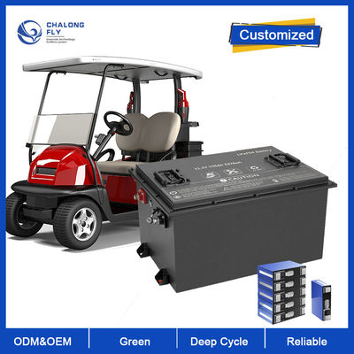 Carretto di golf ricaricabile di Ion Battery Pack For EV/RV del litio del ODM 51.2V 60AH 105AH 150AH 200AH dell'OEM della batteria al litio LiFePo4