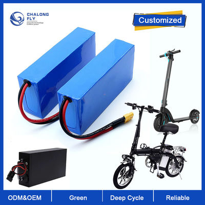 LiFePo4 batteria elettrica del motorino del ODM dell'OEM del pacchetto 30AH 50AH 60AH della batteria dello ione EV del litio della batteria al litio 24V 36V 48V 60V 72V