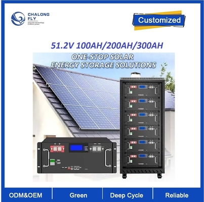 Lo scaffale industriale residenziale domestico su misura del sistema energetico ESS ha montato LiFePO4 il litio Ion Battery 48v 100ah 3.2V ESS