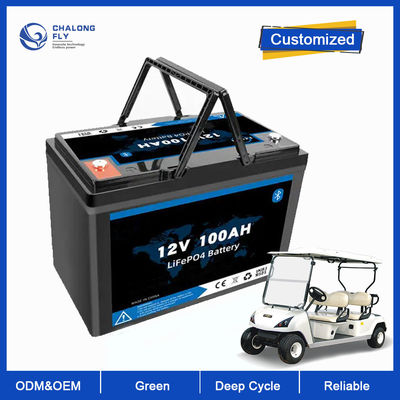 LiFePo4 fosfato profondo del ferro del litio del ODM dell'OEM delle batterie del ciclo della batteria al litio 12V 100AH 200AH per il sistema a energia solare
