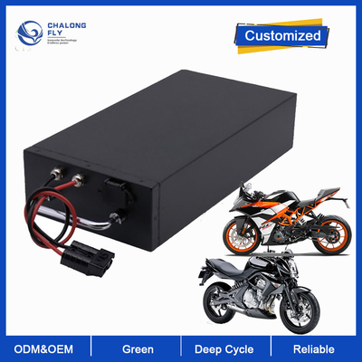 LiFePO4 batteria al litio 60V 72V 30AH 40AH 60AH 80AH 120AH OEM ODM batterie al litio pacchetti per E-Bike / Motocicletta / sedia a rotelle