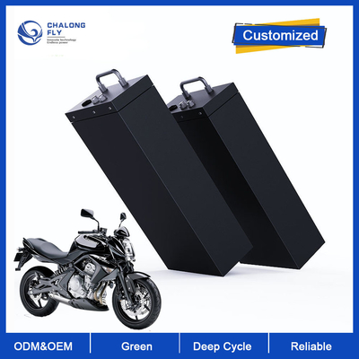 LiFePO4 Batteria al litio 60V 72V 96V Batteria agli ioni di litio OEM ODM 40H 60AH 80AH Batteria leggera per scooter elettrici