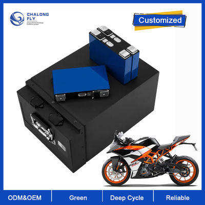 LiFePO4 Batteria al litio 52V 60V 72V 96V 30AH 50AH 100AH Batteria agli ioni di litio personalizzata per E-bike/E-moto/E-wheelchair