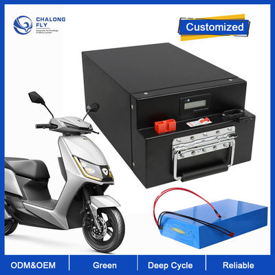 Batteria al litio LiFePO4 Wholesale Deep Cycle 60V 72V 96V ricaricabile Custom 30AH 50AH 60AH 120AH Batterie agli ioni di litio