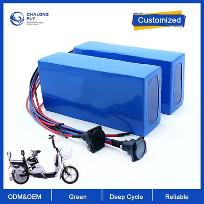 LiFePO4 Batteria al litio 36V 48V Batteria agli ioni di litio 30AH 80AH 120AH OEM ODM Ricaricabile batteria al litio Packs all'ingrosso
