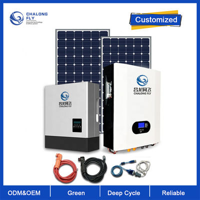 Pacchetti a energia solare della batteria al litio della batteria al litio 5Kw 7Kw 10Kw 20kw della parete lifepo4 di potere del sistema della casa del ODM dell'OEM