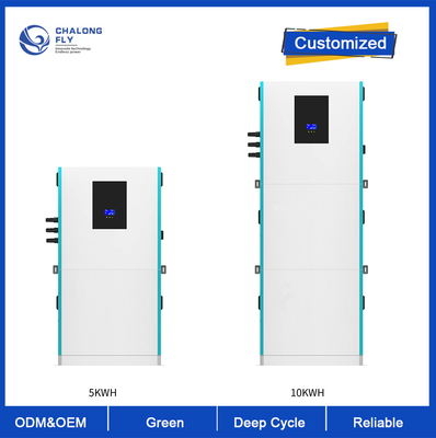 La batteria al litio del ODM LiFePO4 dell'OEM ha impilato la famiglia il sistema di memorizzazione che della batteria 48V 100AH300AH ha personalizzato i pacchetti della batteria al litio