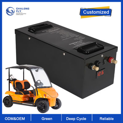 Litio ricaricabile Ion Battery della batteria su misura batteria al litio 80AH 160AH 300AH 400AH EV del carretto di golf di LiFePo4 60V 72V