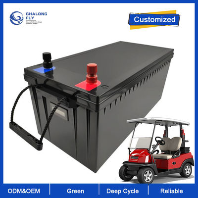 LiFePo4 batteria ricaricabile del carrello elevatore del ODM 500AH dell'OEM di Ion Golf Cart Battery del litio della batteria al litio 48V 72V 150AH 200AH