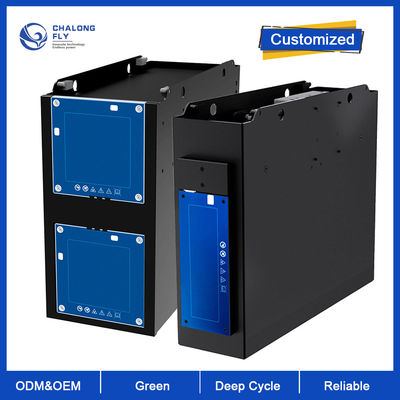 Veicolo elettrico del pacchetto 24V 36V 48V 80AH 150AH 200AH della batteria del AGV di Ion Rechargeable del litio del ODM dell'OEM della batteria al litio LiFePO4