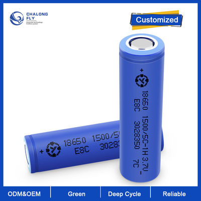 Batteria al litio LiFePO4 18650 Batteria 3.7V 2000mah 2600mah 3400mah 3600mah Batteria ricaricabile OEM ODM Li-Ion Battery Cell