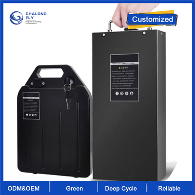 OEM ODM LiFePO4 Lithium Battery Pack Batteria per scooter elettrico personalizzata Batteria 36v 48v 60v 72v 96v E Scooter Batteria rimovibile