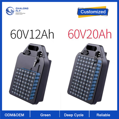OEM/ODM Acceptabile Batteria rimovibile per scooter elettrico personalizzata 36v 48v 60v 72v 96v LiFePO4 Batteria al litio per scooter elettrico