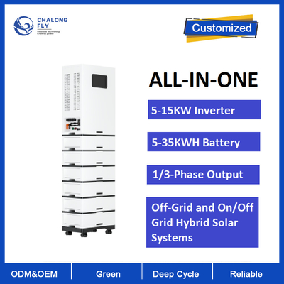 Rinnovabile solare dell'invertitore 5000W LFP della batteria al litio della famiglia LiFePO4
