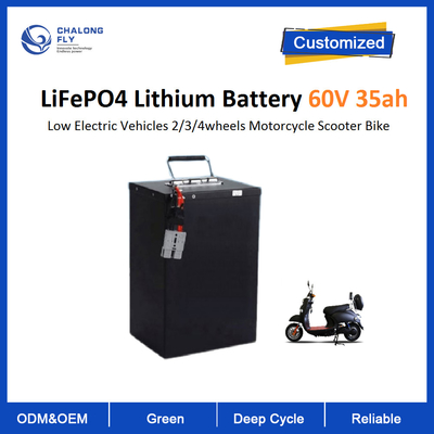 Lifepo4 veicoli elettrici bassi 2 della batteria al litio 60V 35ah bici 20ah 40ah del motorino del motociclo 3 4wheels