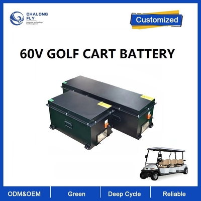 CLF OEM ODM 48V 60V 72V 80Ah 100Ah Custom Golf Cart NCM LiFePO4 batterie al litio con stabile BMS CAN IP65