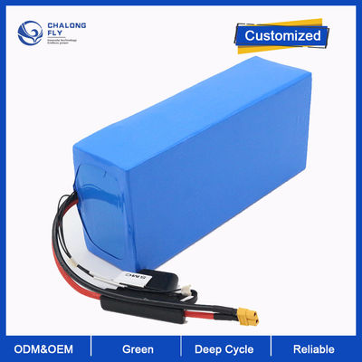 Batteria al litio 24V 36V 48V 52V 60V 30AH 50AH 100AH 1000W 1500W del motorino LiFePO4 della E-bici