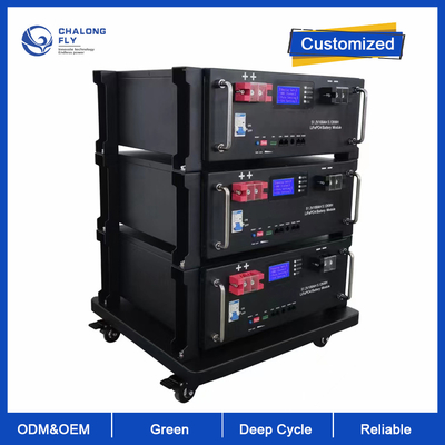 Batteria al litio 24V 48V 51.2V 100Ah 150Ah 200Ah Controller MPPT