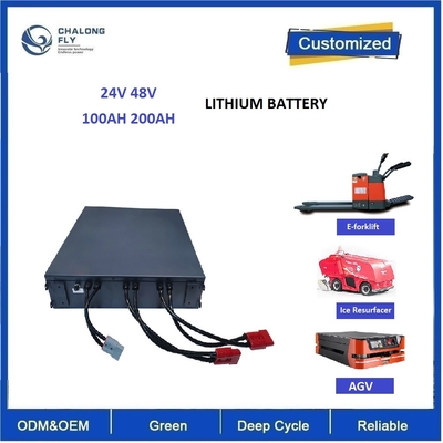 CLF Elettrico Lift Lifpo4 batterie al litio OEM 48V 200Ah 300Ah 50Ah Per AGV
