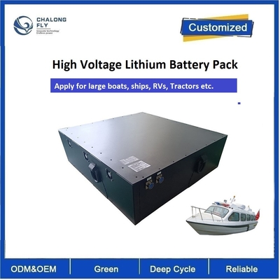 LiFePO4 Batteria elettrica per imbarcazioni, trattori per navi, batterie al litio LFP IP67 320V 80AH 100AH 200AH
