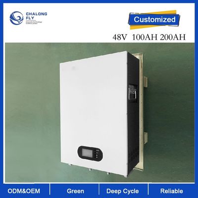 CLF 5KWH 10KWH 15KWH Energia solare batterie agli ioni di litio LiFePO4 6000 cicli 48V 100AH 200AH Home Energy Storage