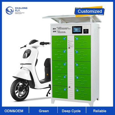 LiFePO4 Batteria al litio Motociclo Sostituzione della stazione di batteria Soluzione di scambio di energia all'aperto