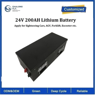 CLF OEM Power Lithium Iron LiFePO4 200Ah 24V batterie al litio per auto turistiche AGV carrello elevatore scooter EV auto