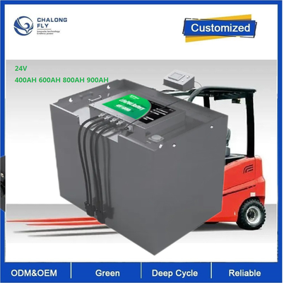 CLF OEM 24V600Ah LiFePO4 batteria al litio ferro fosfato per Toyota Heli forklift AGV robot scooter