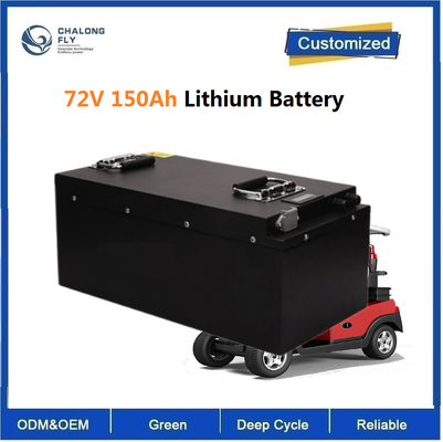 CLF OEM ODM 72V 150Ah LiFePO4 batteria elettrica per carrello da golf, batteria al litio ferro fosfato