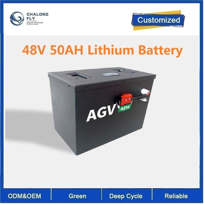 CLF OEM ODM Autocarro elettrico AGV RGV RGV Power Car Lifepo4 EV Batteria al litio OEM 24V 48V 100Ah 200Ah 300Ah 50Ah
