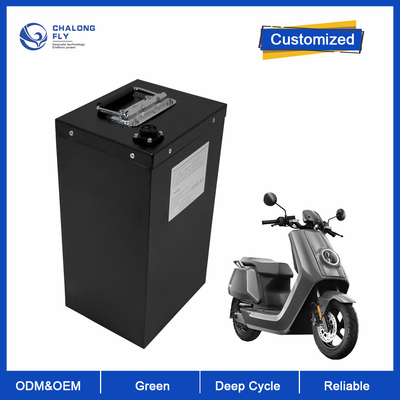 Batteria al litio LiFePO4 personalizzata 60V 72V Li-Ion Batteria per motociclette elettriche 300AH 500AH E-Bike / sedia a rotelle