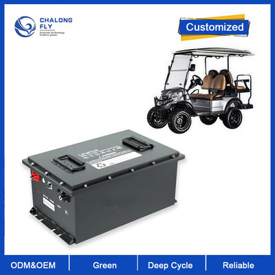 Soluzione di alimentazione a lunga durata per batterie per golf cart elettrici OEM ODM, progettata per migliorare le prestazioni e prolungare il tempo di utilizzo per i golf cart commerciali