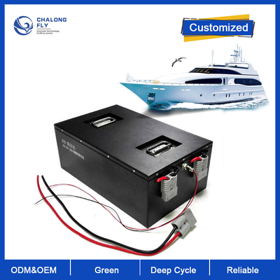 OEM ODM LiFePO4 Batteria elettrica per imbarcazioni marine EV batteria al litio 96v 300ah Per yacht elettrici