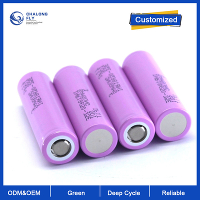 Batteria al litio LiFePO4 OEM ODM 3.7V 2200mah 2400mah 2600mah 3000mah 18650 3600mah Batteria ricaricabile agli ioni di litio