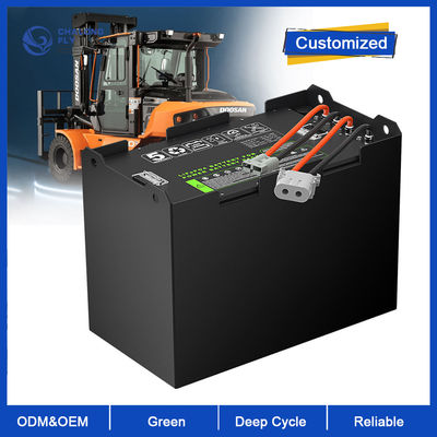 Batteria LiFePO4 36V 48V 80V 105Ah 230Ah 300Ah 460Ah 560Ah Batterie agli ioni di litio per carrelli elevatori elettrici