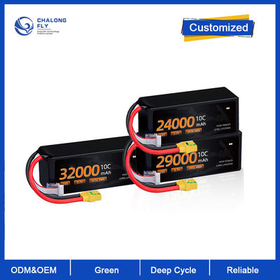 CLF OEM ODM 22,2V 30Ah 3000mAh ad alta capacità, batteria al nichel-idruro metallico, agli ioni di litio a stato solido/semisolido ad alta velocità