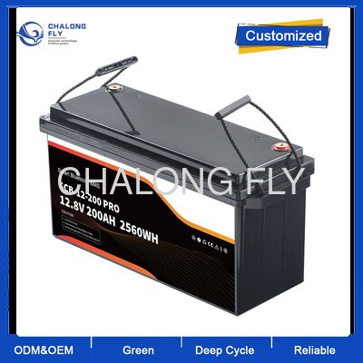 Batteria al litio 12V 200Ah Sostituzione piombo-acido all'ingrosso OEM Piombo-acido a batteria Lifepo4 Magazzino UE