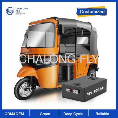 Batteria elettrica a prova d'acqua per carrello da golf IP67 da 48V25Ah con garanzia di 15 mesi per prestazioni durature