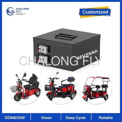 Batteria per golf cart elettrica 48V 25Ah IP67 impermeabile con 12 mesi di garanzia e alimentazione a lunga durata