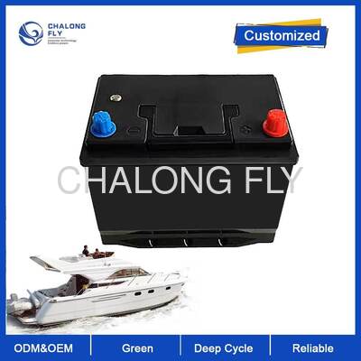 24V80Ah batteria al litio marina, specifica per la marina, impermeabile IP67, lunga durata di ciclo