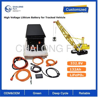 CLF OEM High Voltage Lithium Battery Pack 332.8V 132Ah LiFePO4 Battery System per veicoli da costruzione