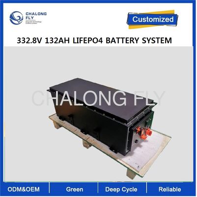 CLF OEM 332.8V 132Ah LiFePO4 Battery System High Voltage Lithium Battery Pack Lunga durata per veicoli a rotaia per la costruzione
